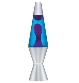 Lava Lamp 14.5" Lava Lamp -  Purple/Blue/Silver