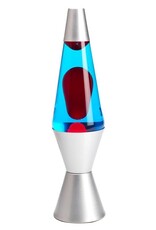 Lava Lamp 14.5'' Lava Lamp - RED/BLUE/SILVER