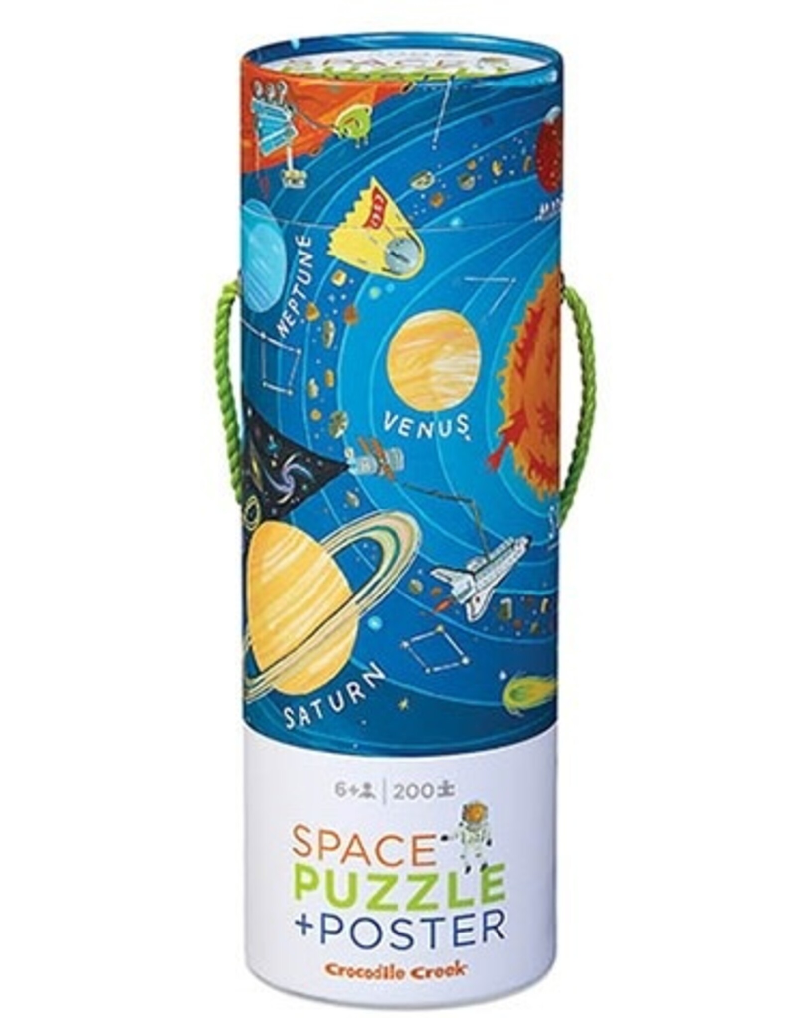 Crocodile Creek 200-pc Puzzle+Poster/Space