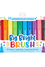 OOLY Big Bright Brush - Brush Markers (Set of 10)