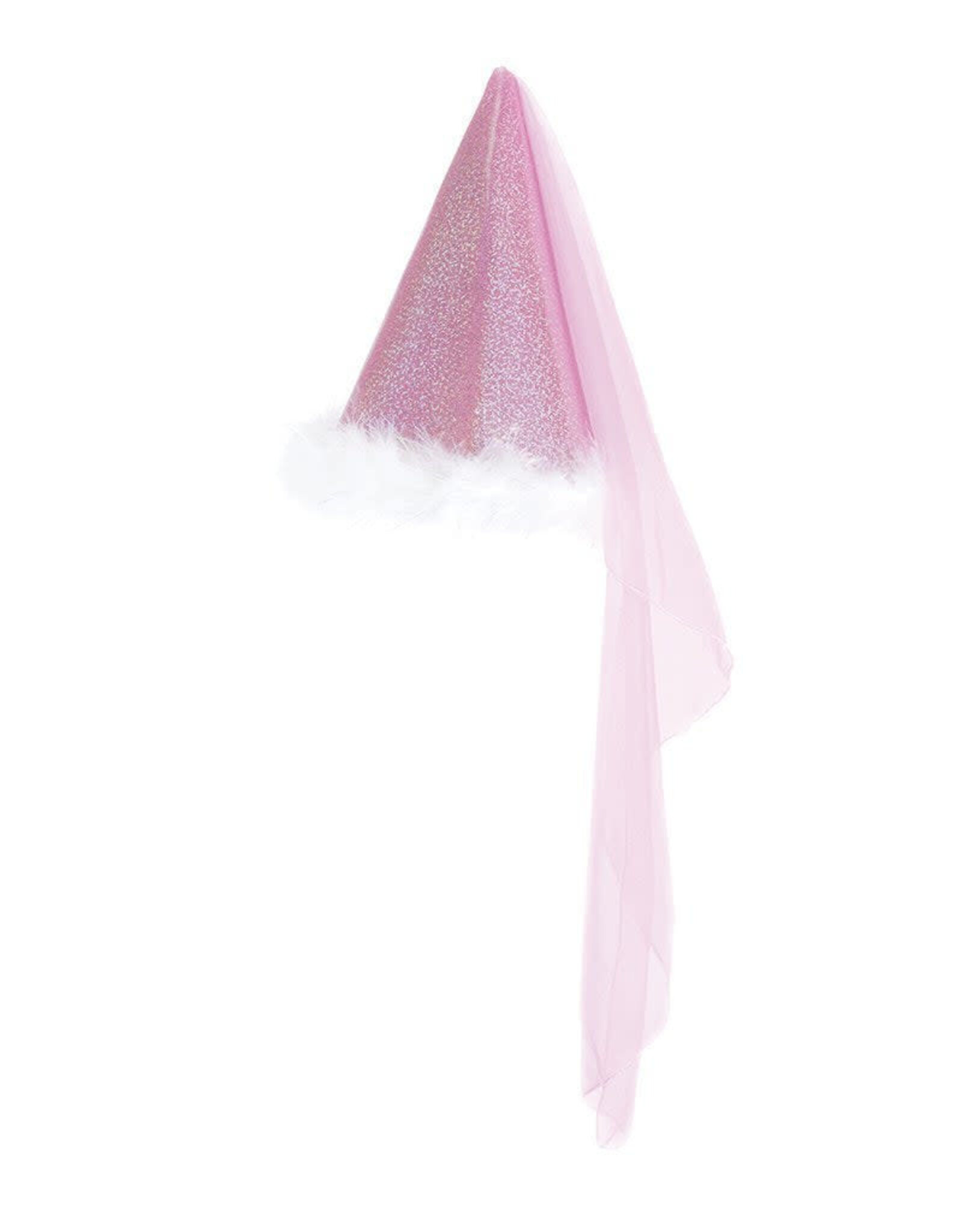 Great Pretenders Glitter Princess Hat, Pink