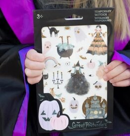 Great Pretenders Raven Witch Tattoos, 18pc