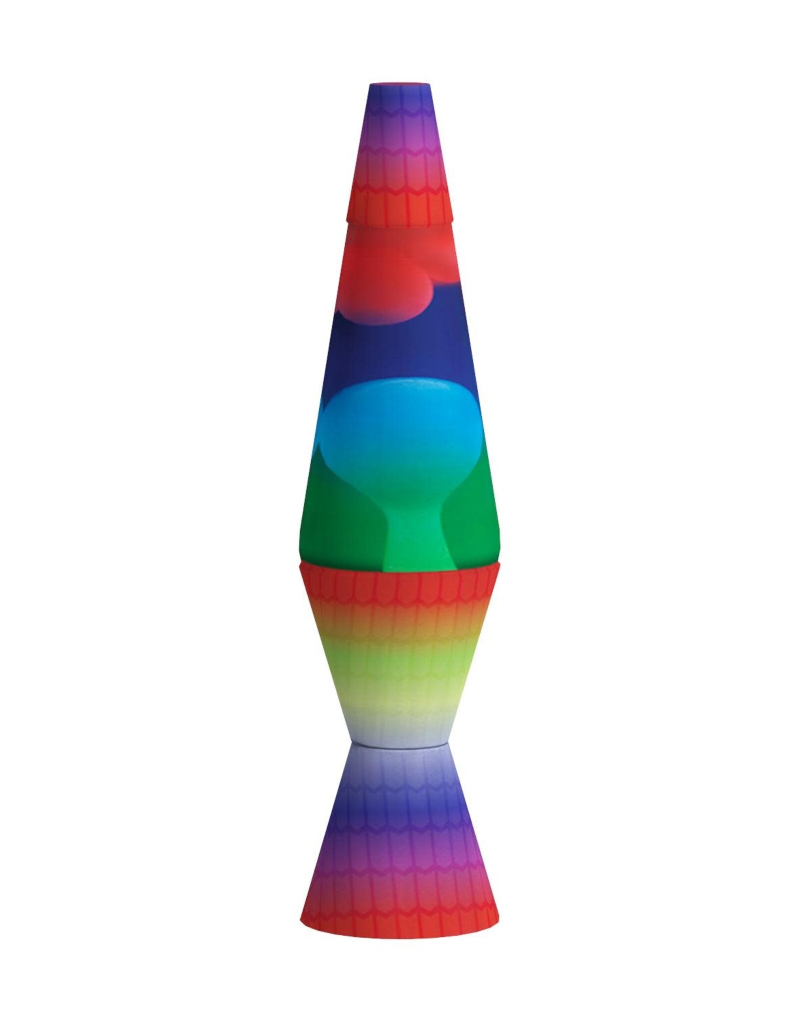 Lava Lamp 14.5" Lava Lamp - Rainbow / Tri-Colour