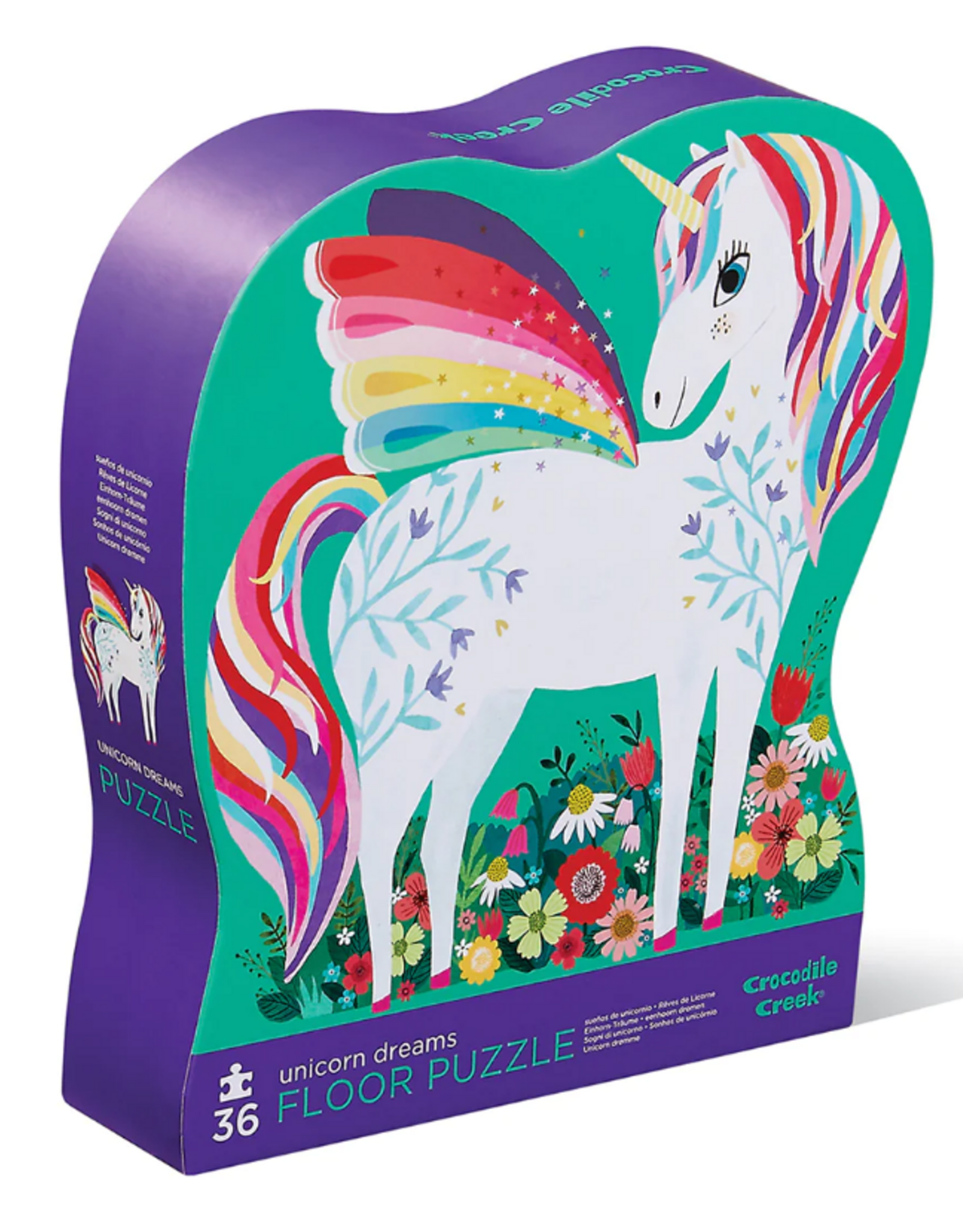 Crocodile Creek 36-PC PUZZLE/UNICORN DREAMS