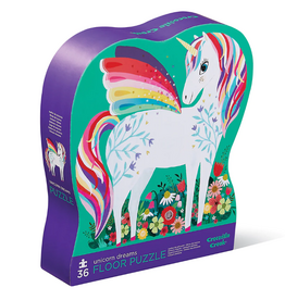 Crocodile Creek 36-PC PUZZLE/UNICORN DREAMS