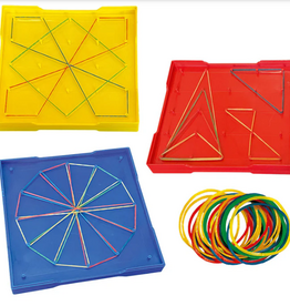 Kids First Kids First Math - Large Double-Sided Geoboard Set