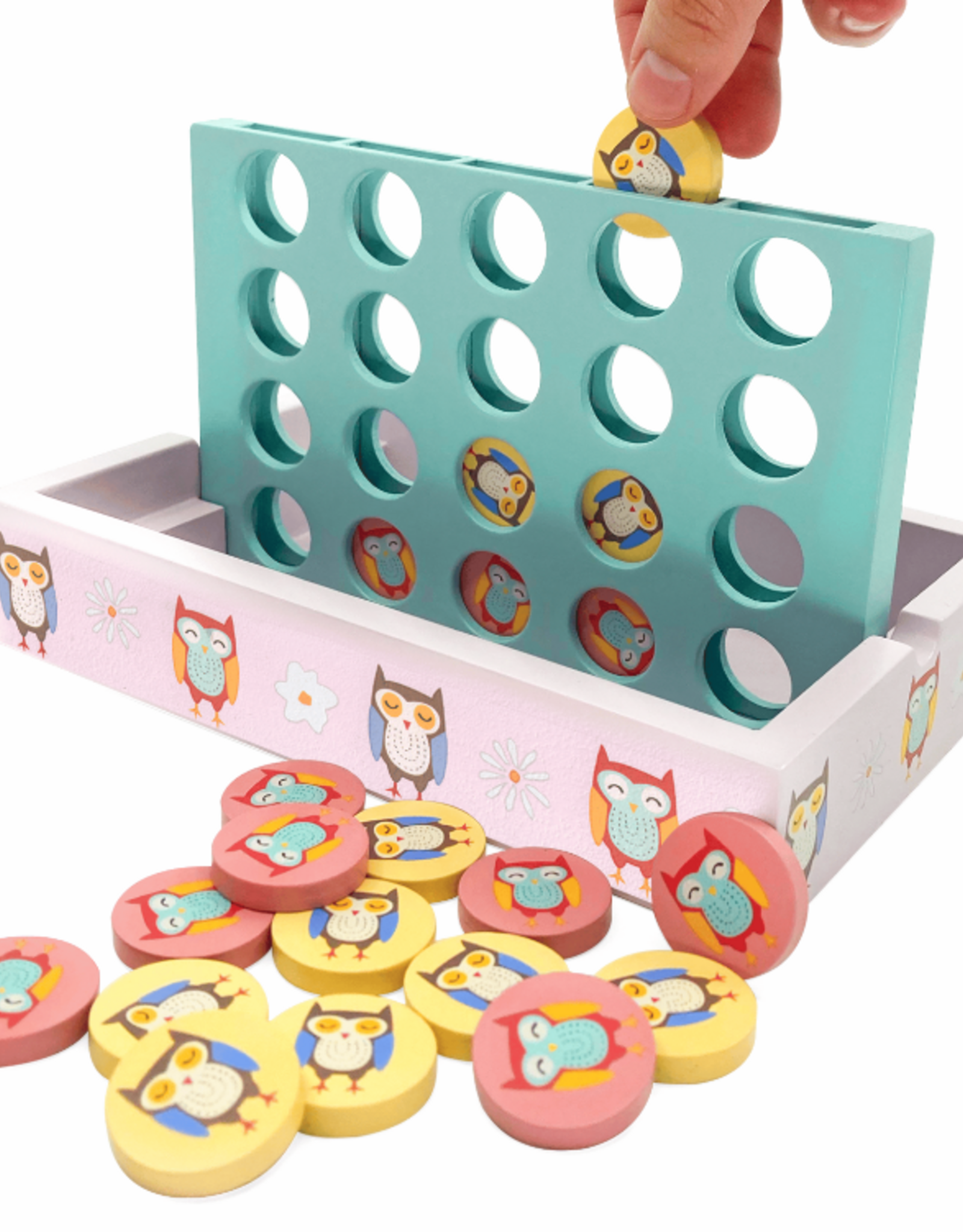 House of Marbles Wooden Row-of-Four