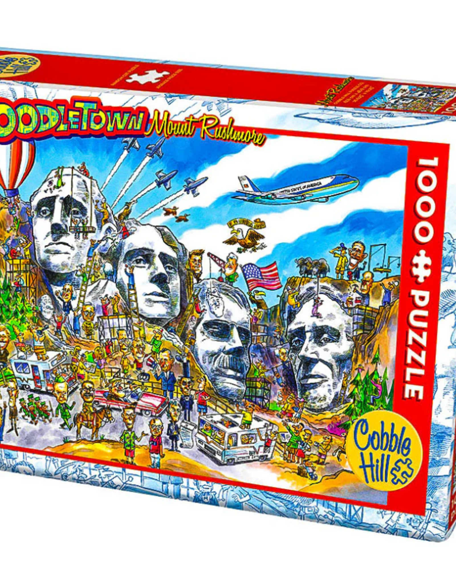 Cobble Hill DoodleTown - Mount Rushmore 1000pc