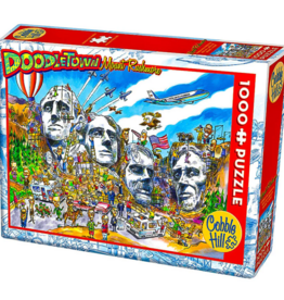 Cobble Hill DoodleTown - Mount Rushmore 1000pc