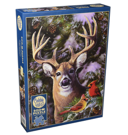 Cobble Hill One Deer Two Cardinals 500pc CH85014