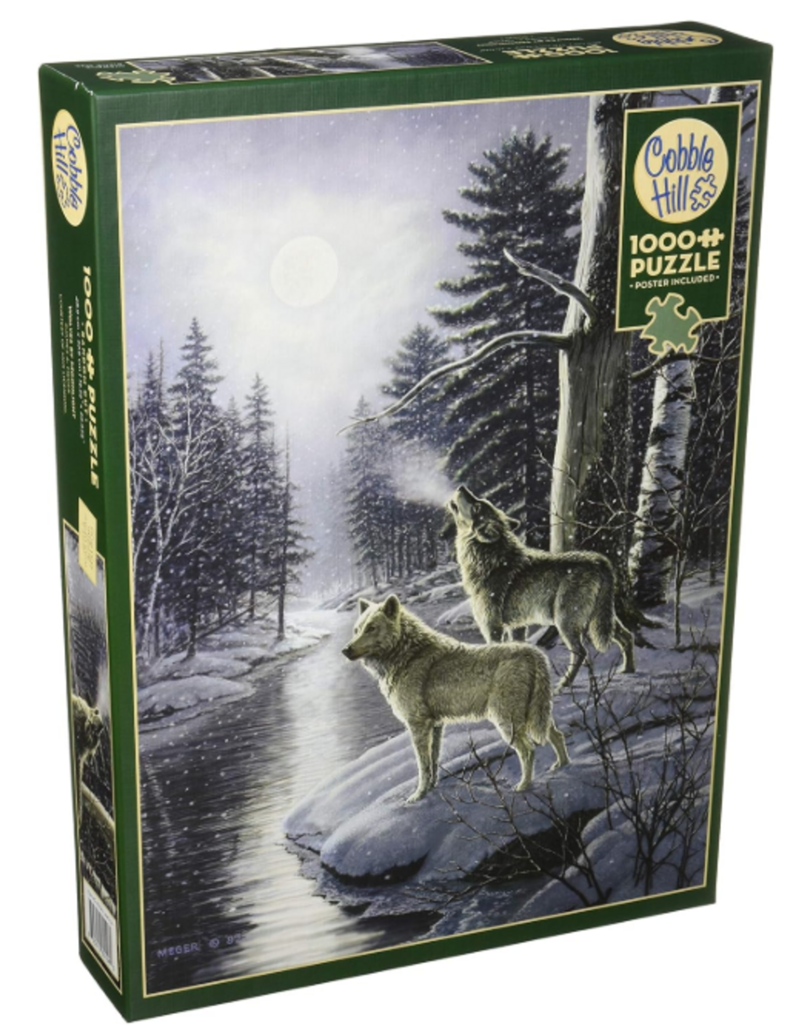 Cobble Hill Wolves by Moonlight 1000pc (CH80108)