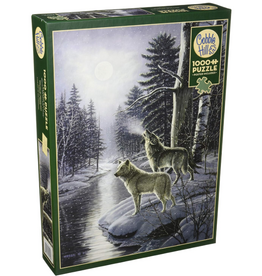 Cobble Hill Wolves by Moonlight 1000pc (CH80108)