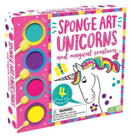 House of Marbles Unicorn Sponge Art