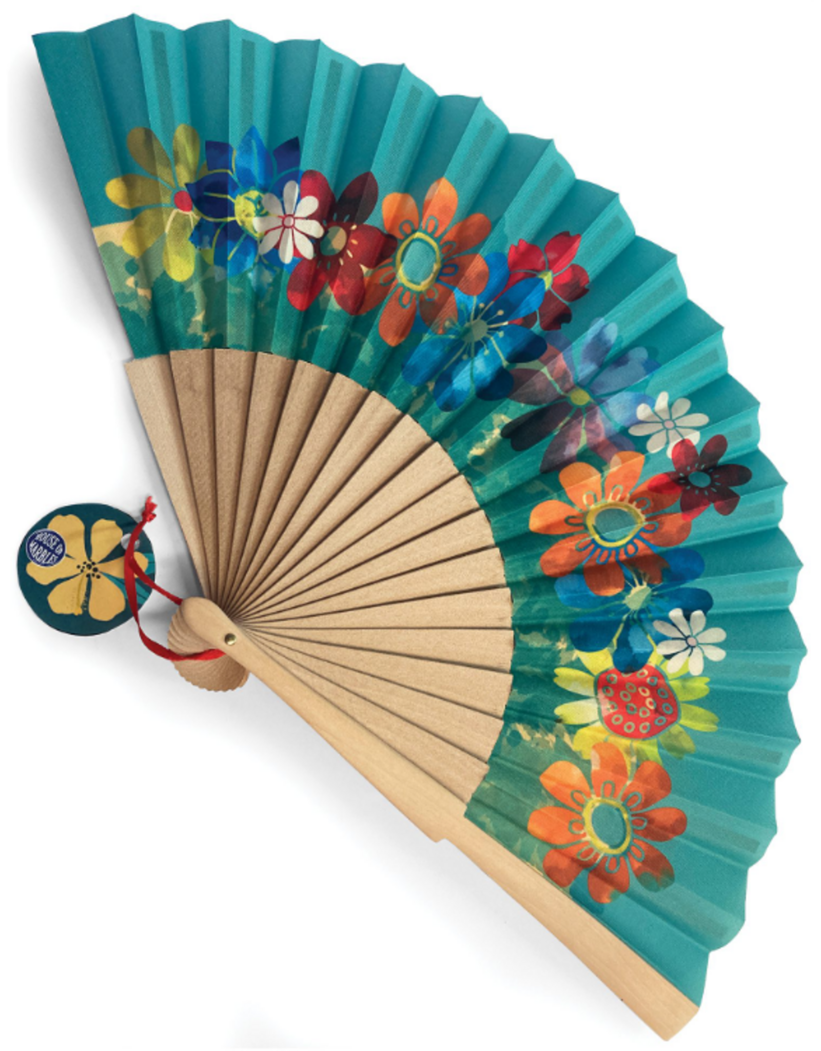 House of Marbles Wooden Fans Asst.