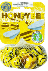 House of Marbles Honeybee Net Bag of  Marbles