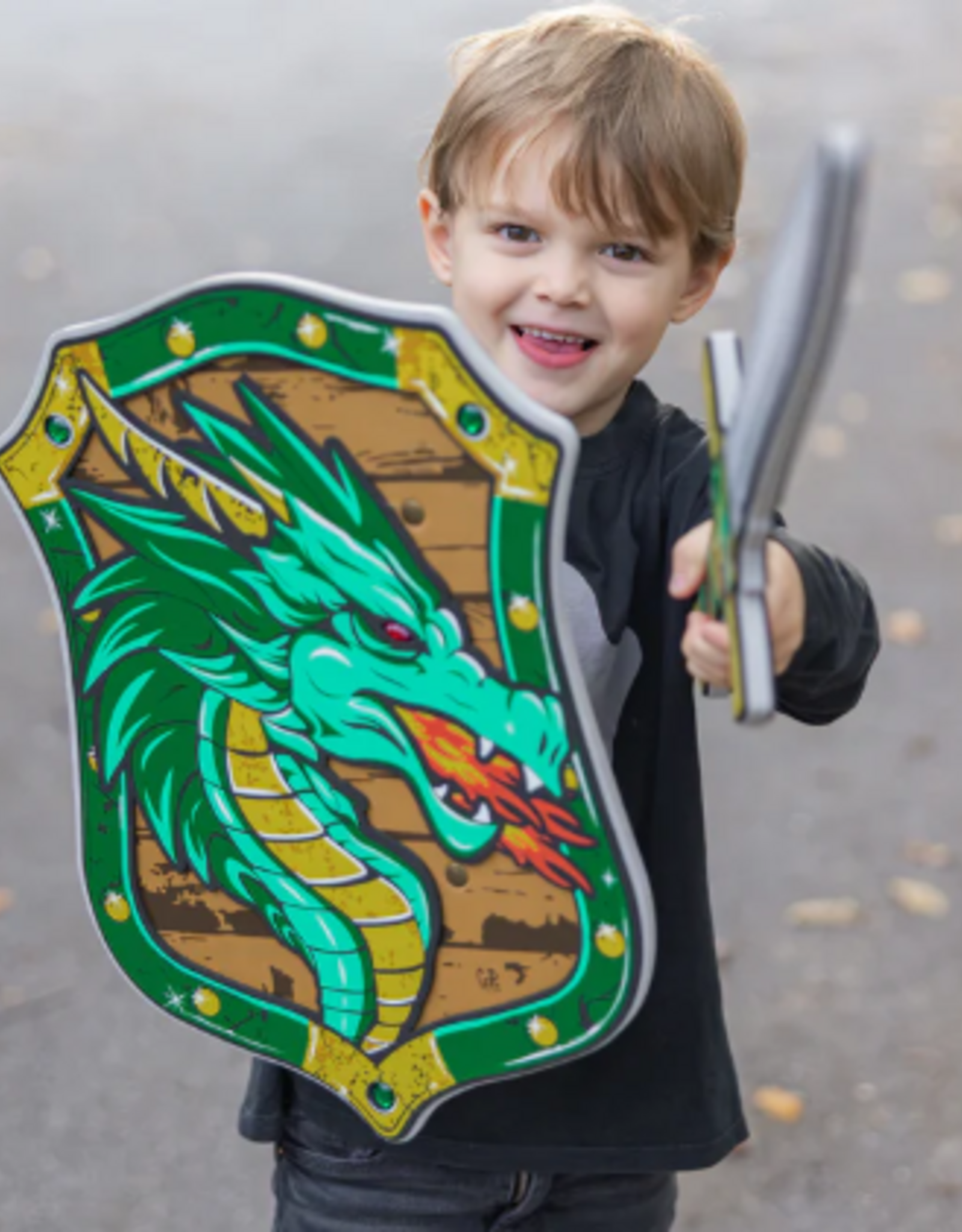 Great Pretenders Green Dragon EVA Shield