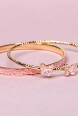 Great Pretenders Boutique Chic Butterfly Bangles 2pc