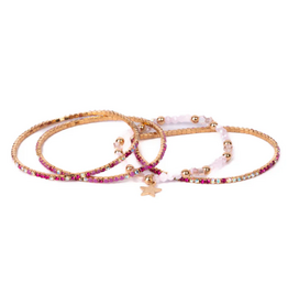 Great Pretenders Boutique Glam Girl Bracelet Set 4pc