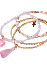 Great Pretenders Boutique Luminescent Love Bracelet Set 4pc