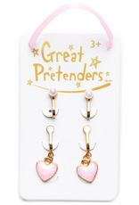 Great Pretenders Boutique Cute & Classy  Clip on Earrings, 2 Pr