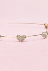 Great Pretenders Boutique Rhinestone Heart Headband