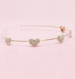 Great Pretenders Boutique Rhinestone Heart Headband