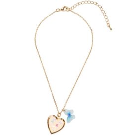 Great Pretenders Butterfly Heart Locket Necklace