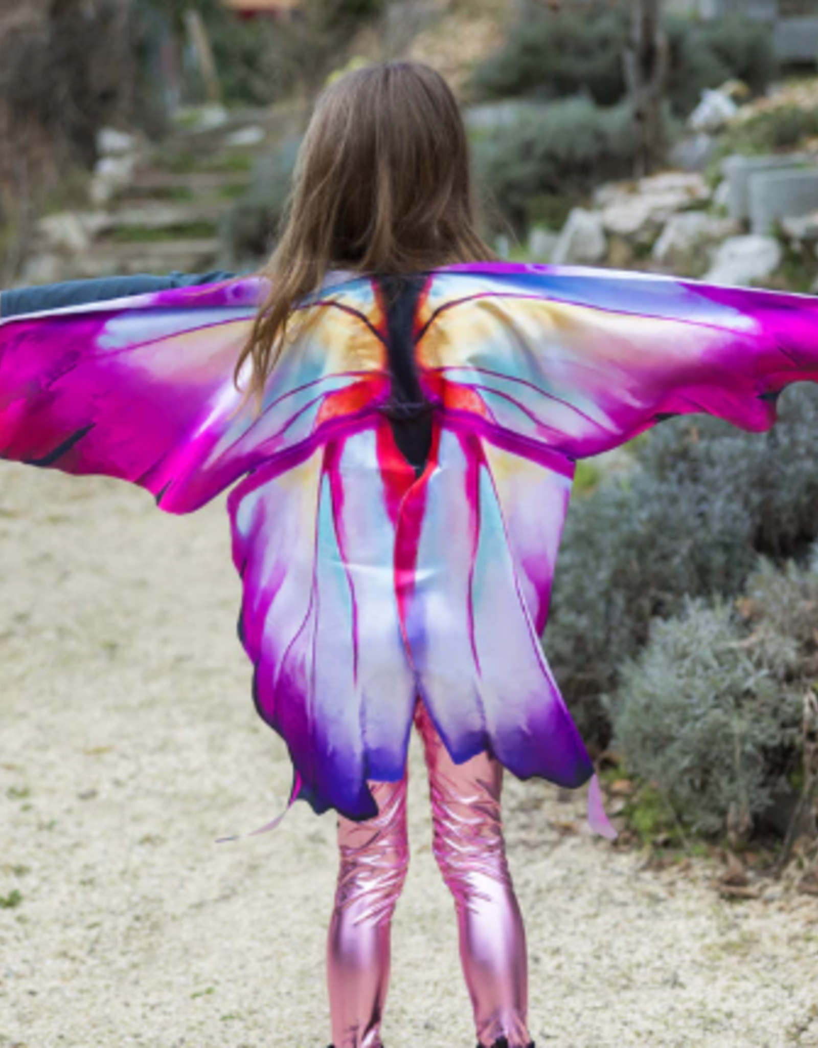Great Pretenders Ombre Butterﬂy Soft Wings, Size 4-6