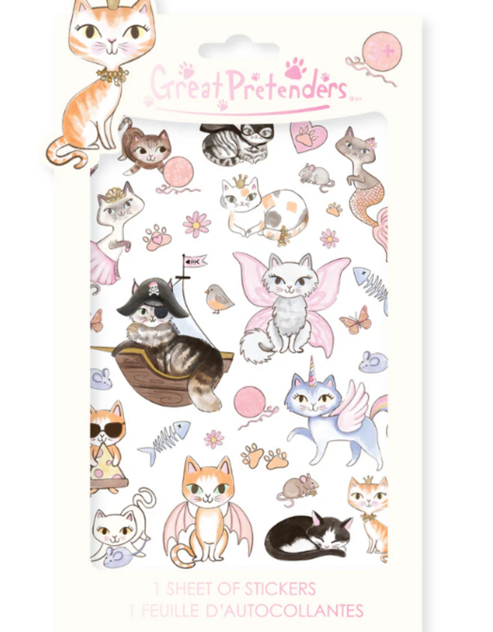 Great Pretenders Paw-Some Stickers 1 sheet