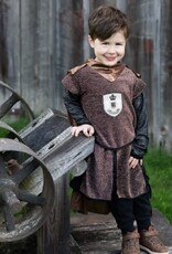 Great Pretenders Brilliant Copper Knight Tunic with Cape, Size 5-6