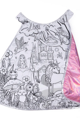 Great Pretenders Colour-A-Cape Enchanted Unicorn Cape Includes 6 Markers Size 4-6