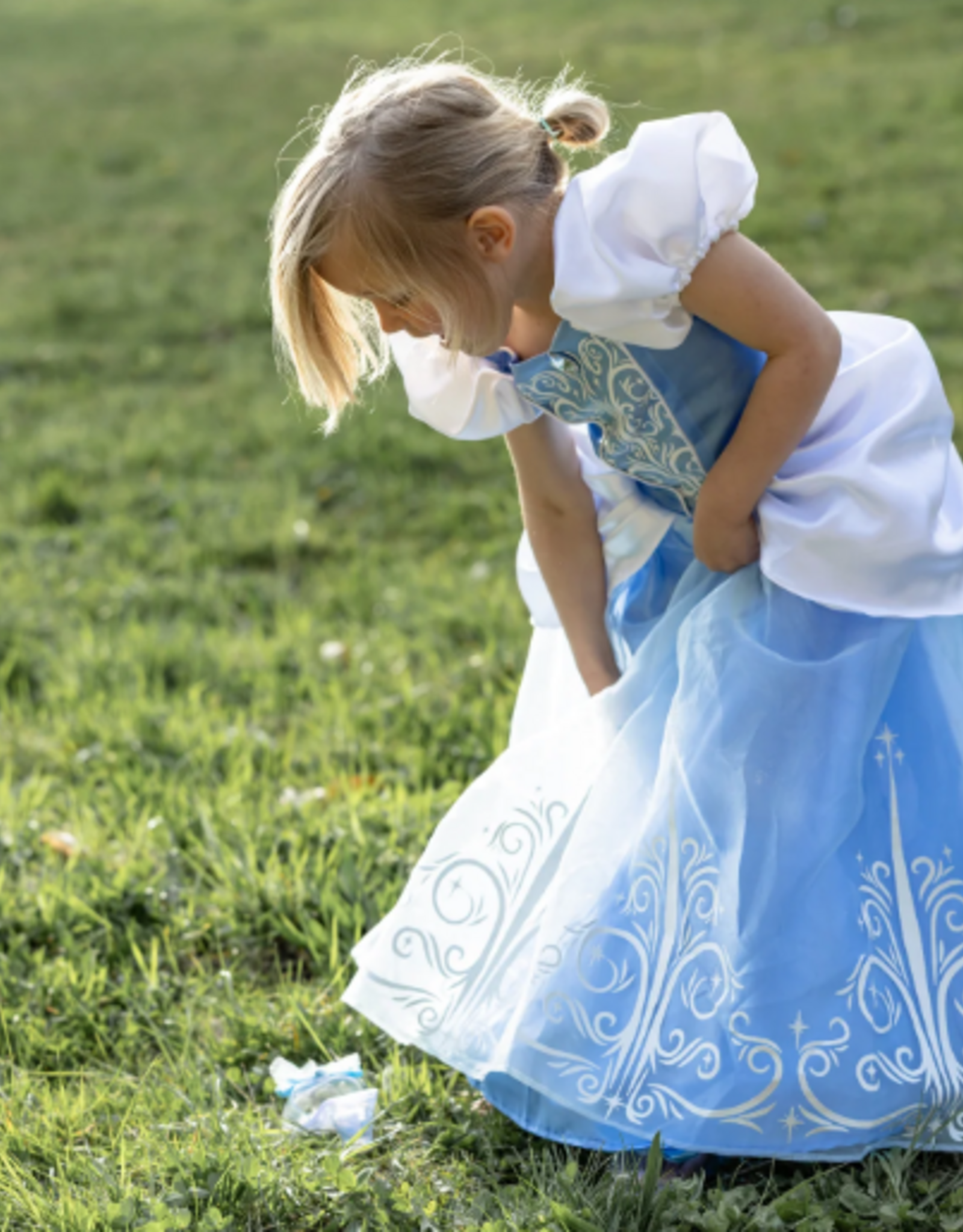Great Pretenders Once Upon a Princess Glass Slipper Dress, Size 3-4