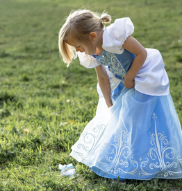 Great Pretenders Once Upon a Princess Glass Slipper Dress, Size 5-6