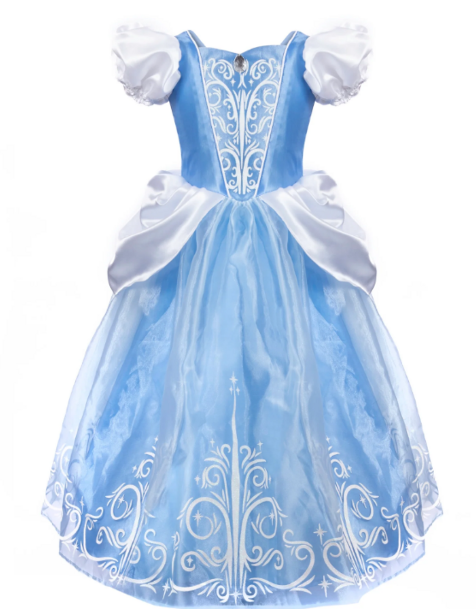 Great Pretenders Once Upon a Princess Glass Slipper Dress, Size 5-6