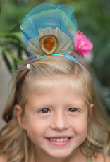 Great Pretenders Pretty Peacock Dress & Headband Size 5-6