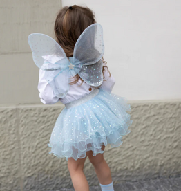 Great Pretenders Iridescent Celestrial Fairy Wings, Tutu, Wand Size 4-6