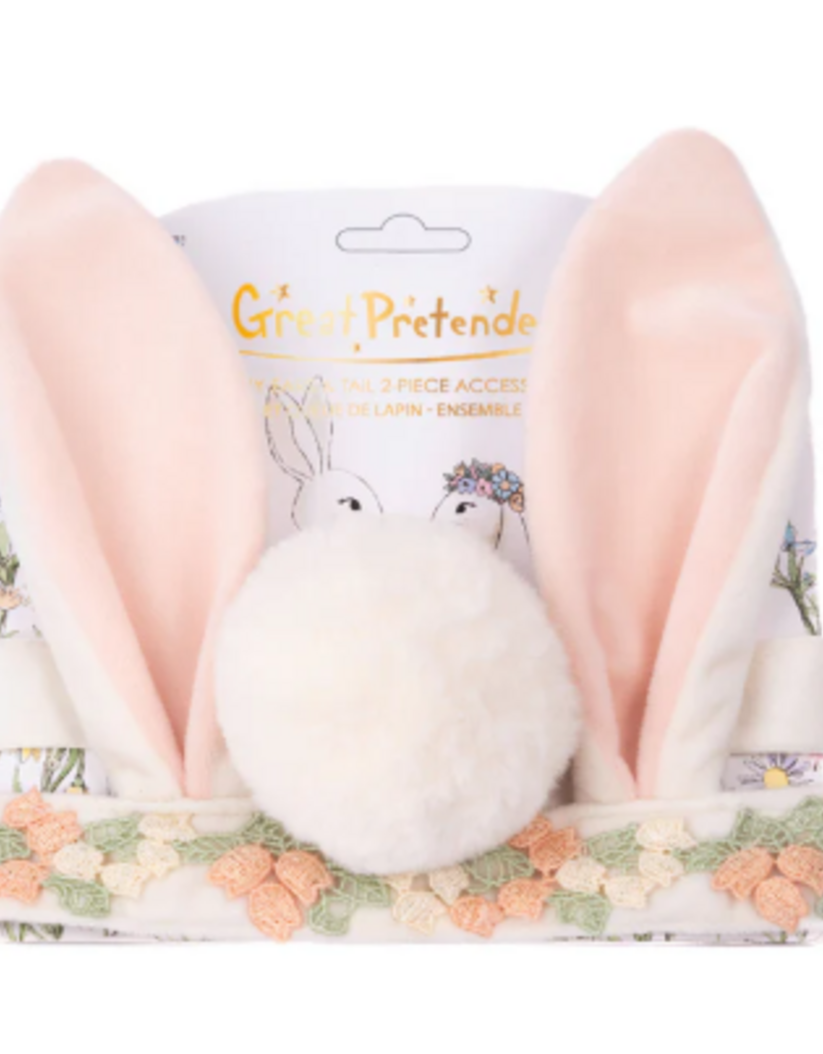 Great Pretenders Hippity Hop Bunny Ears & Tail
