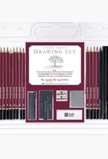 Peter Pauper Press Studio Series 25-Piece Sketch & Drawing Pencil Set