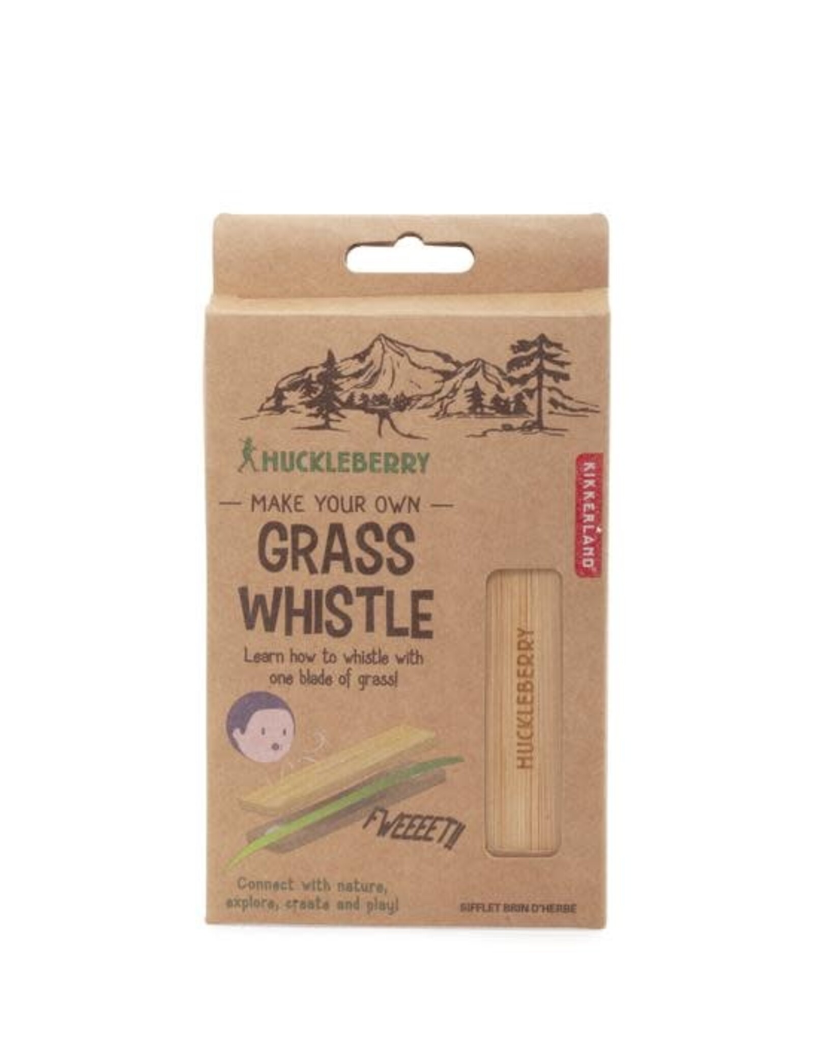 Kikkerland HUCKLEBERRY GRASS WHISTLE