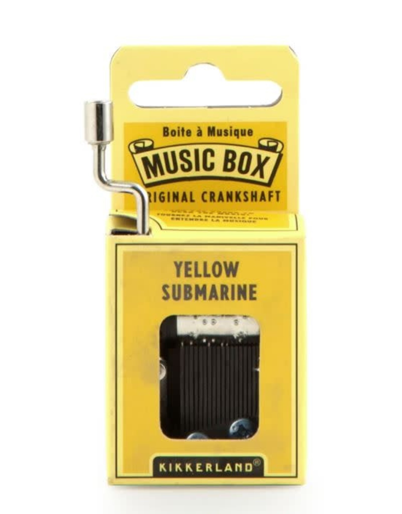 Kikkerland YELLOW SUBMARINE Music Box