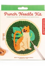 Kikkerland CAT PUNCH NEEDLE KIT