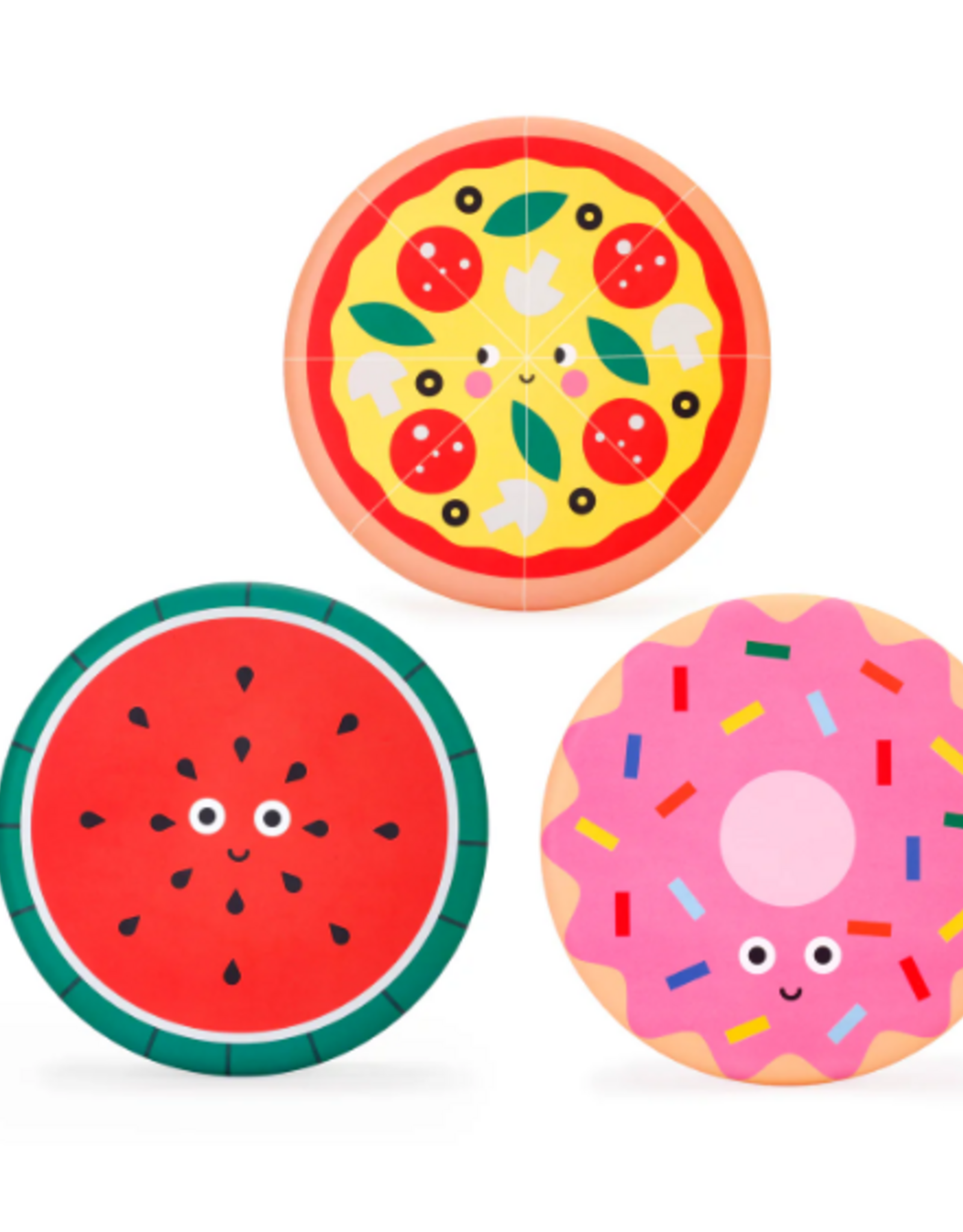 Kikkerland FLEXIBLE SILICONE FLYING DISCS