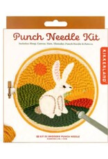 Kikkerland HARE PUNCH NEEDLE KIT