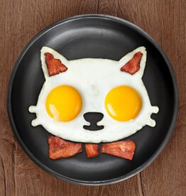 Fred & Friends FUNNY SIDE UP-CAT - EGG MOLD