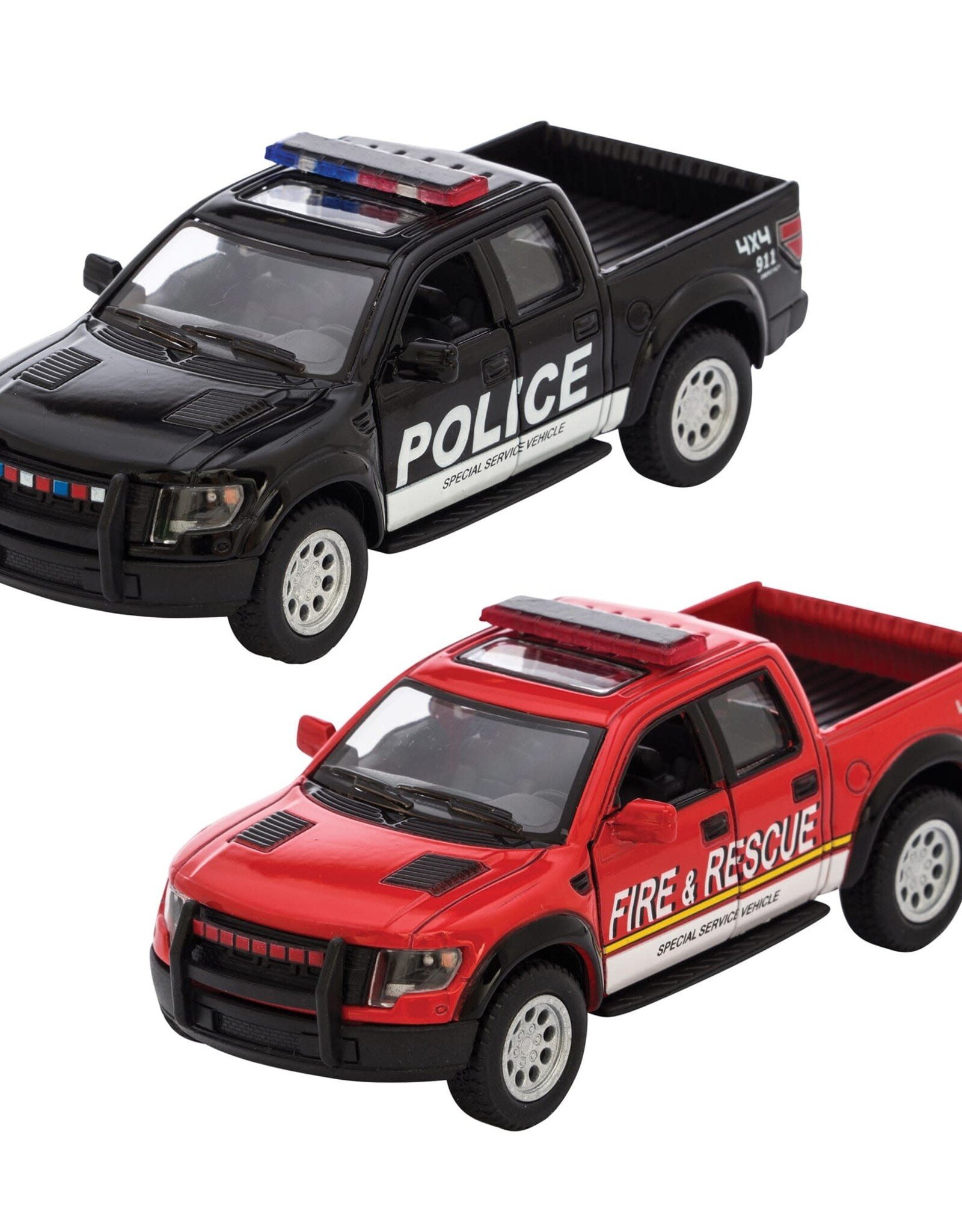Schylling DIE CAST RAPTOR FIRE-POLICE RESCUE