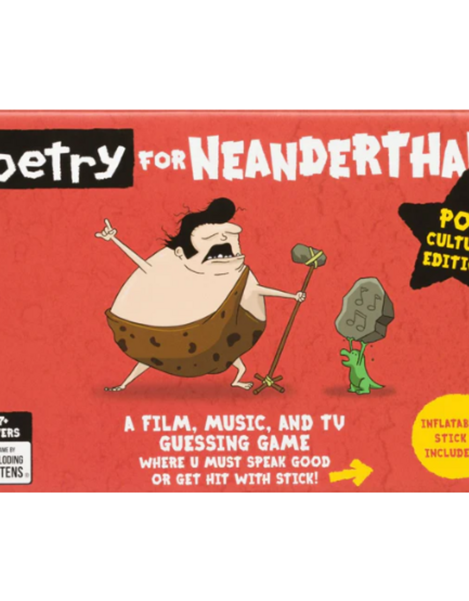 Exploding Kittens Poetry For Neanderthals - Pop Culture Edition