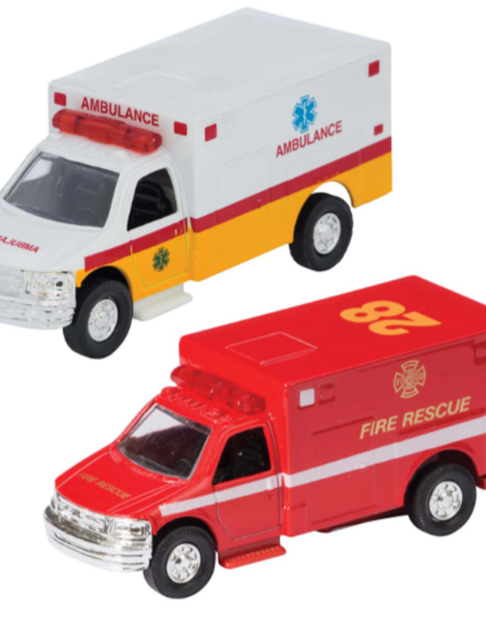 Schylling DIE CAST AMBULANCE/FIRE RESCUE