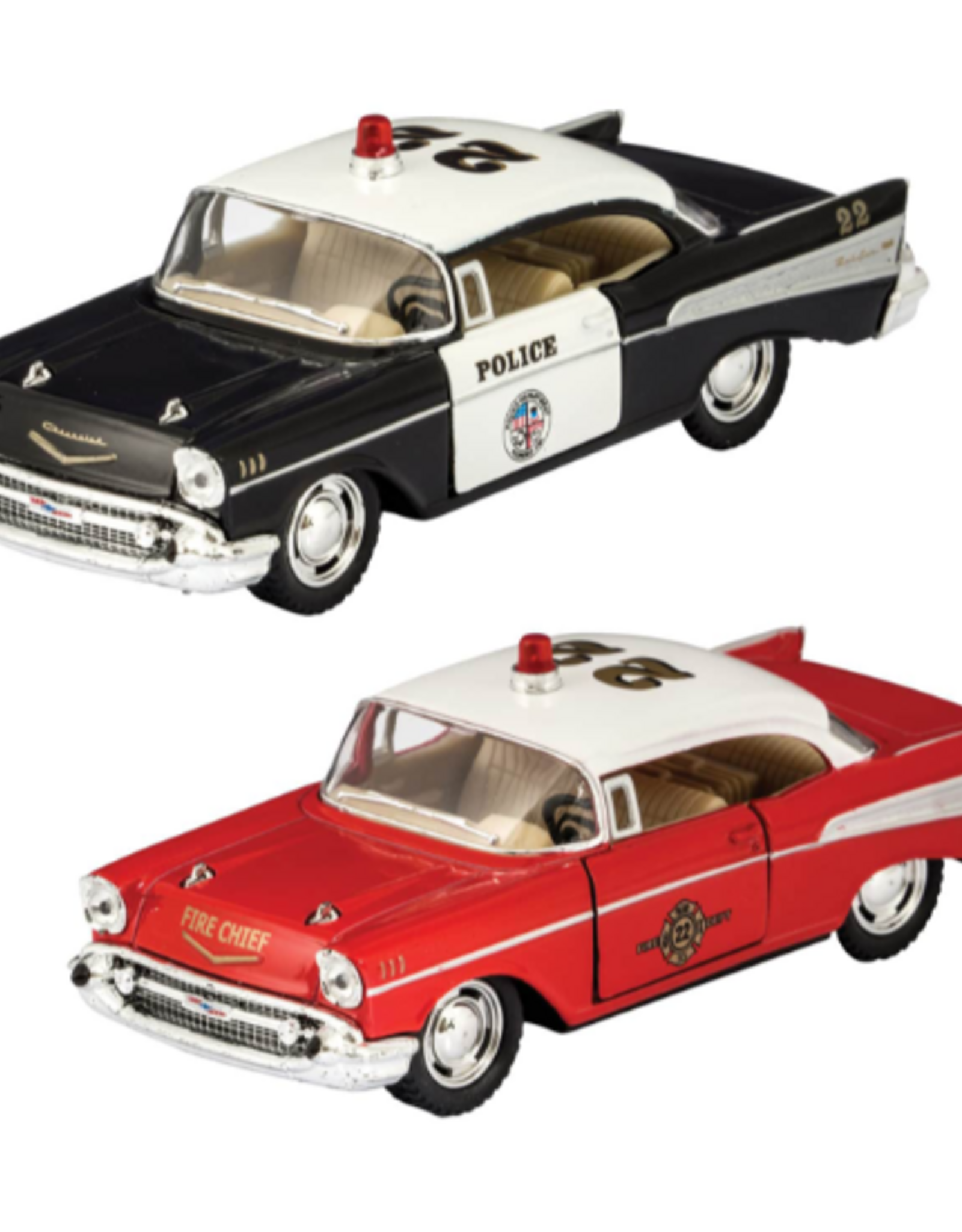 Schylling DIE CAST FIRE/POLICE BEL AIR