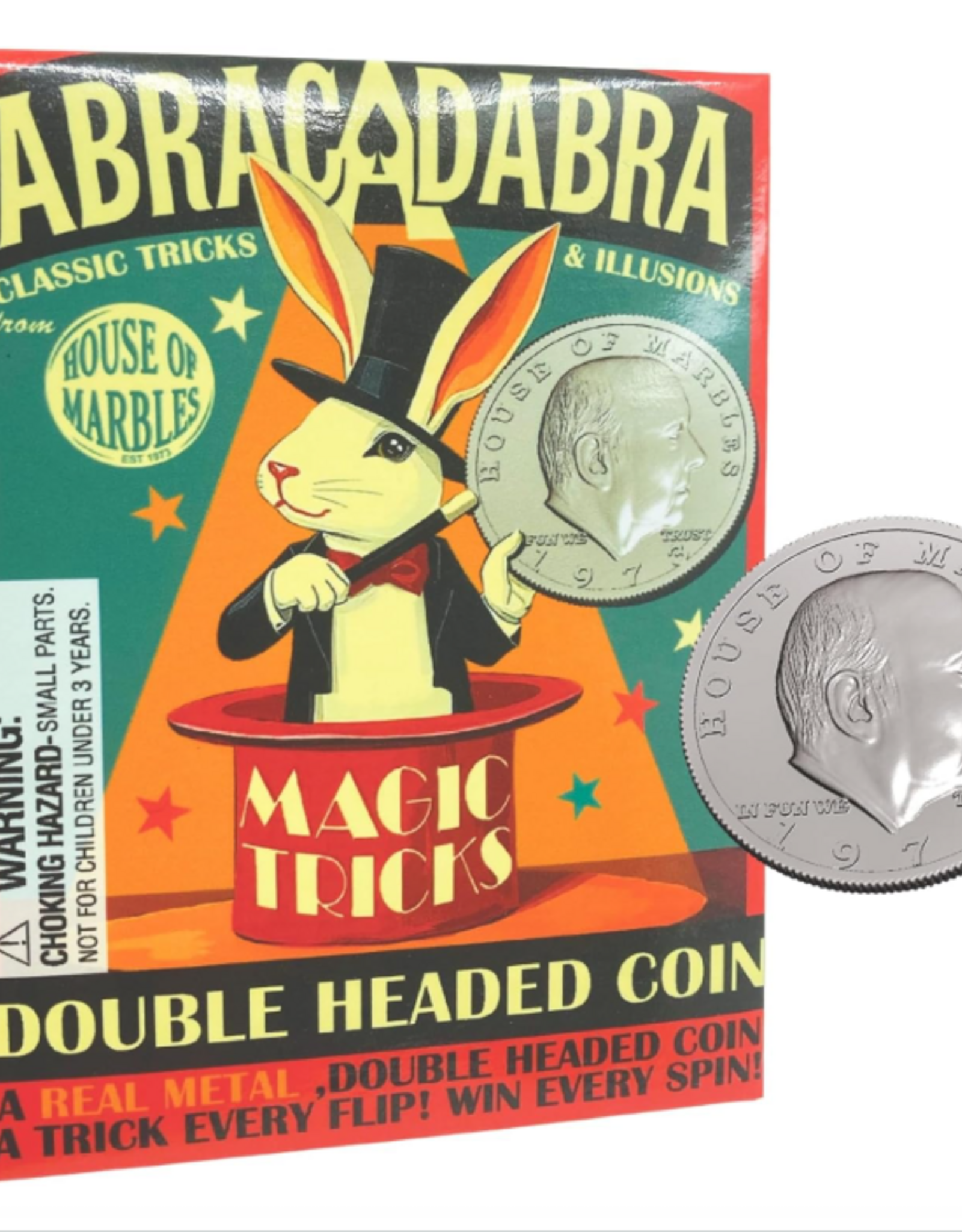 House of Marbles Double Headed Coin