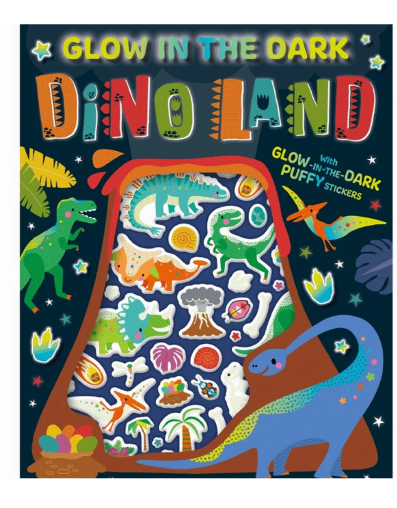 House of Marbles Glow in the Dark  Dinosaurs Sticker Activity